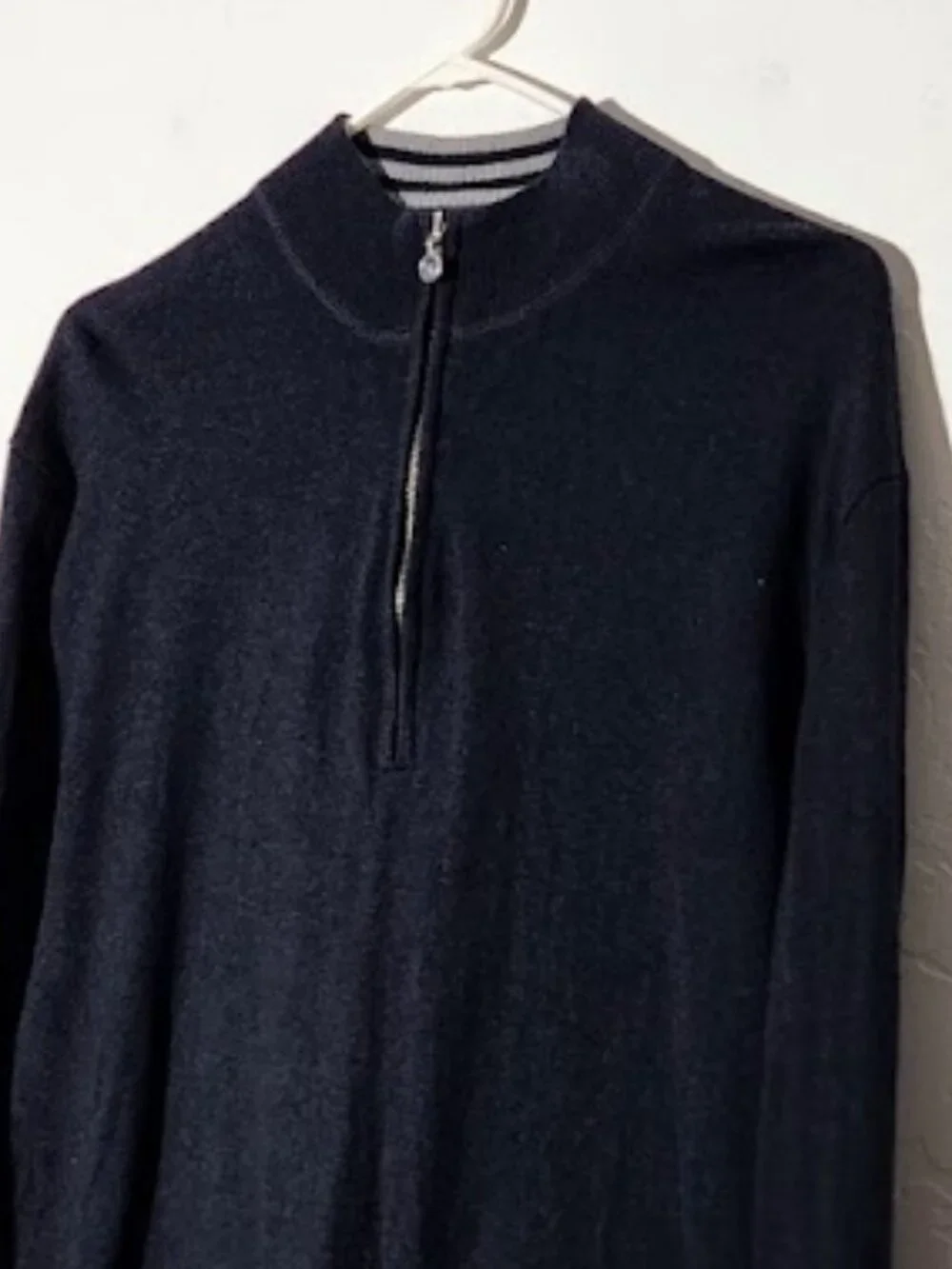 Linksoul Men's Long Sleeve 1/4 Zip Pullover Sweater Size Large
